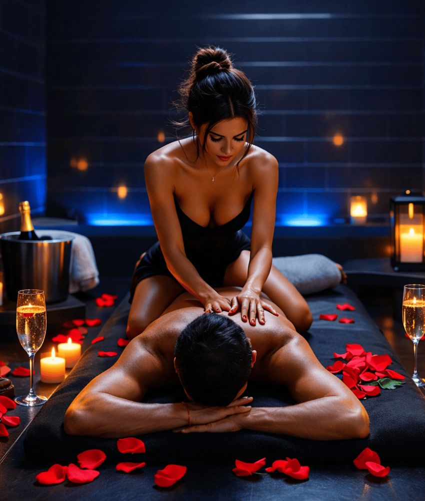 Erotic hotel massage